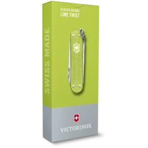 Victorinox Classic SD Alox Colors, Lime Twist - Image 4