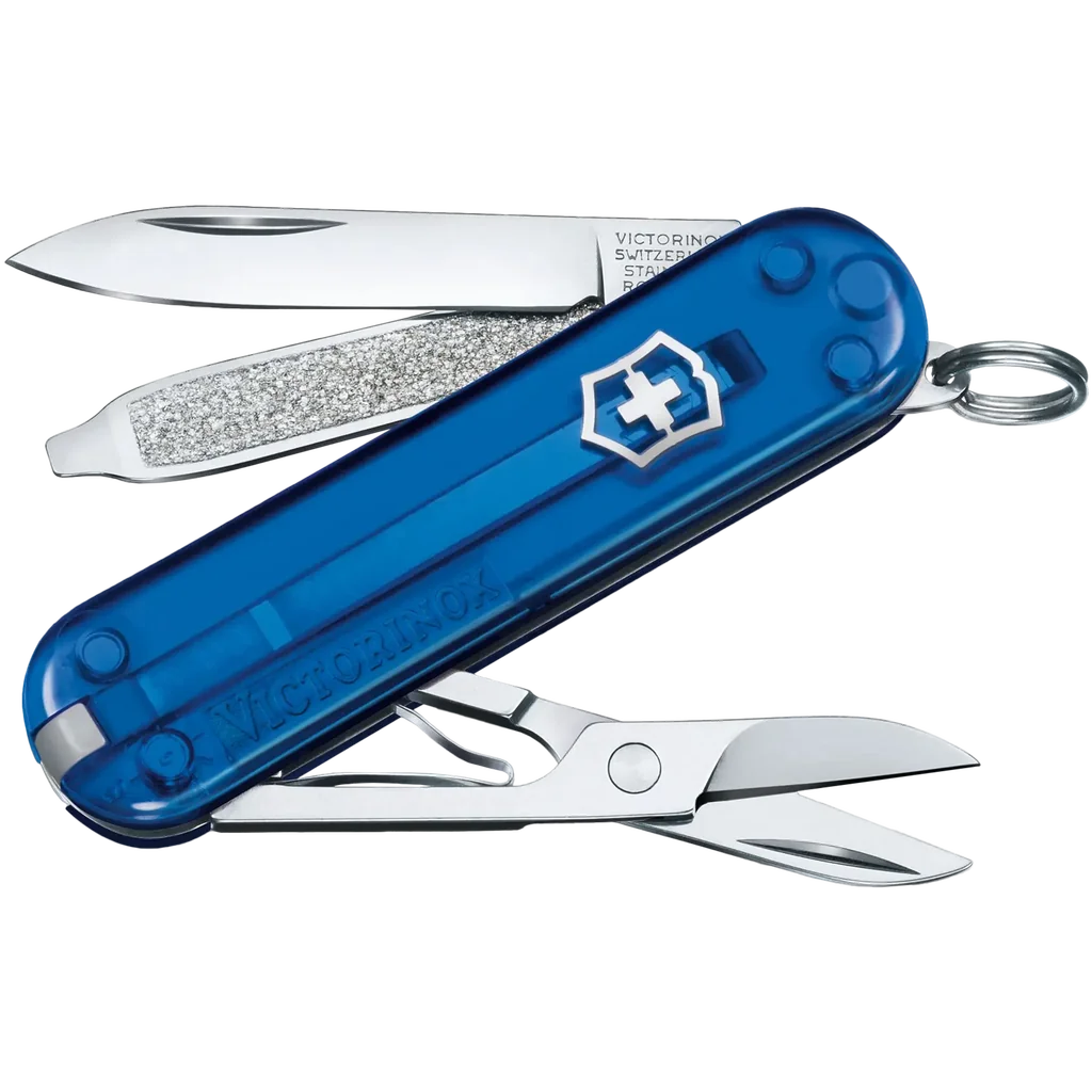 Victorinox Classic SD Transparent Deep Ocean