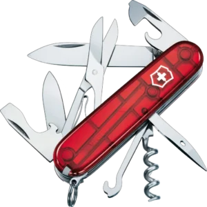 Victorinox Climber, Red Transparent