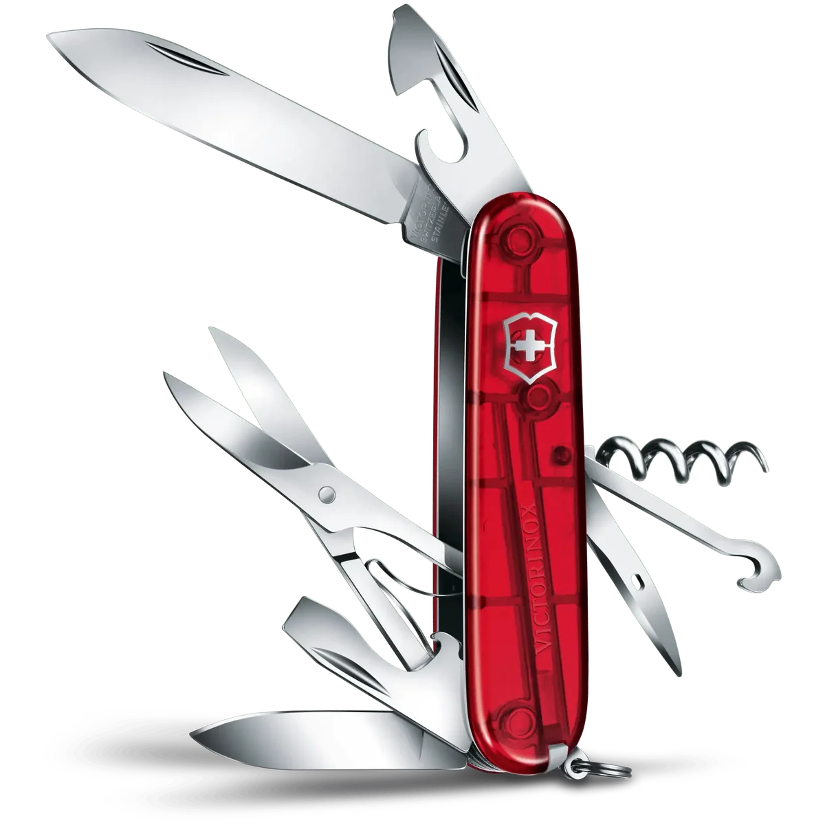 Victorinox Climber, Red Transparent - Image 3