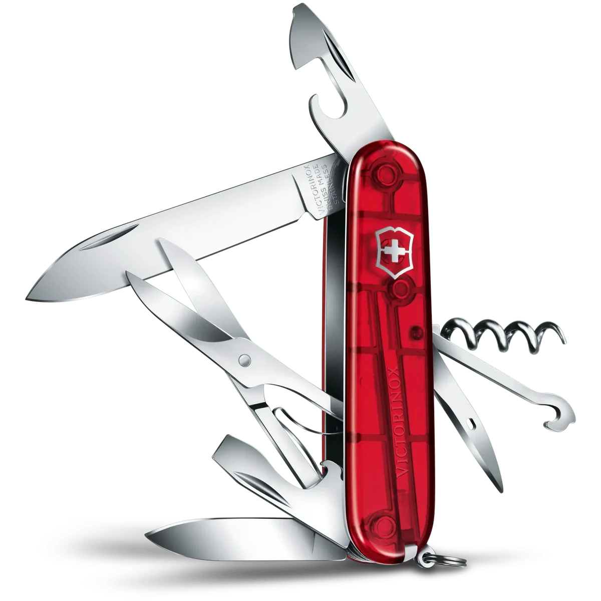 Victorinox Climber, Red Transparent - Image 4
