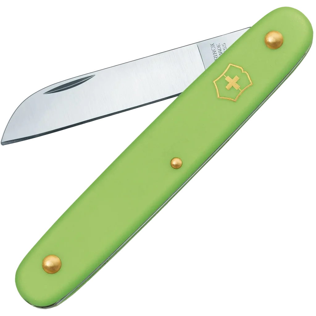 Victorinox Floral Knife, Green Pastel