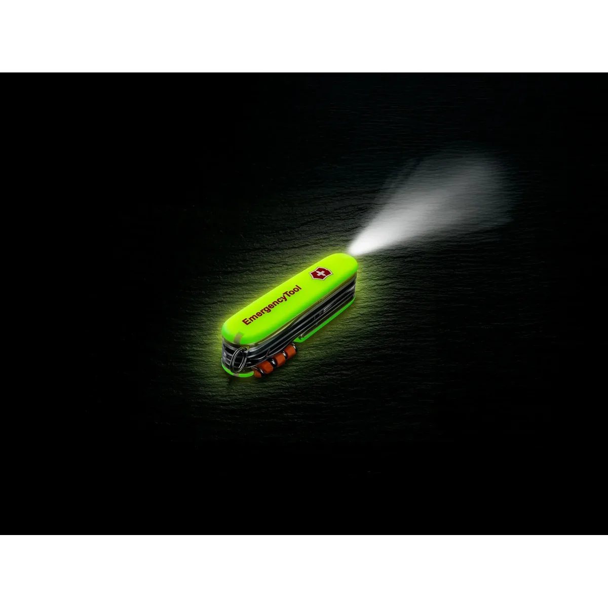 Victorinox Huntsman Lite, 91 mm, Emergency Tool, yellow luminescent - Image 3