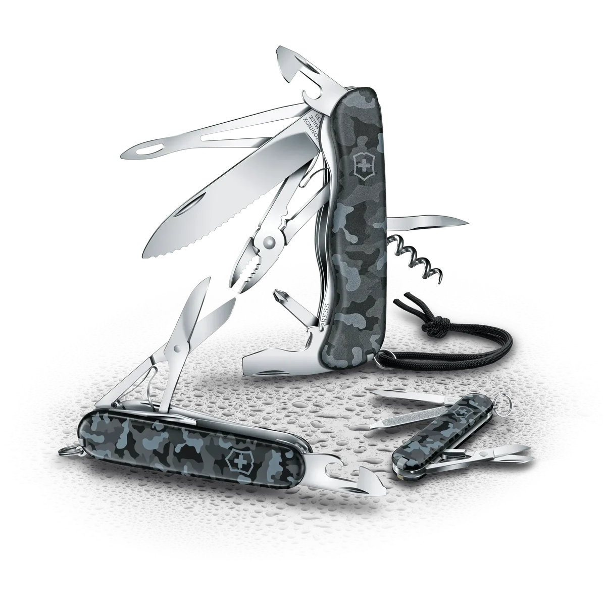 Victorinox Huntsman, Navy Camouflage - Image 3