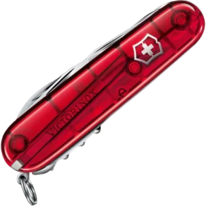 Alternative view of Victorinox Huntsman, Red Transparent
