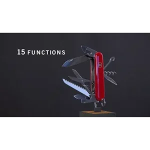 Victorinox Huntsman, Red Transparent - Image 5