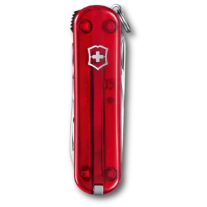 Victorinox Nail Clip 580 Red Transparent - Image 3