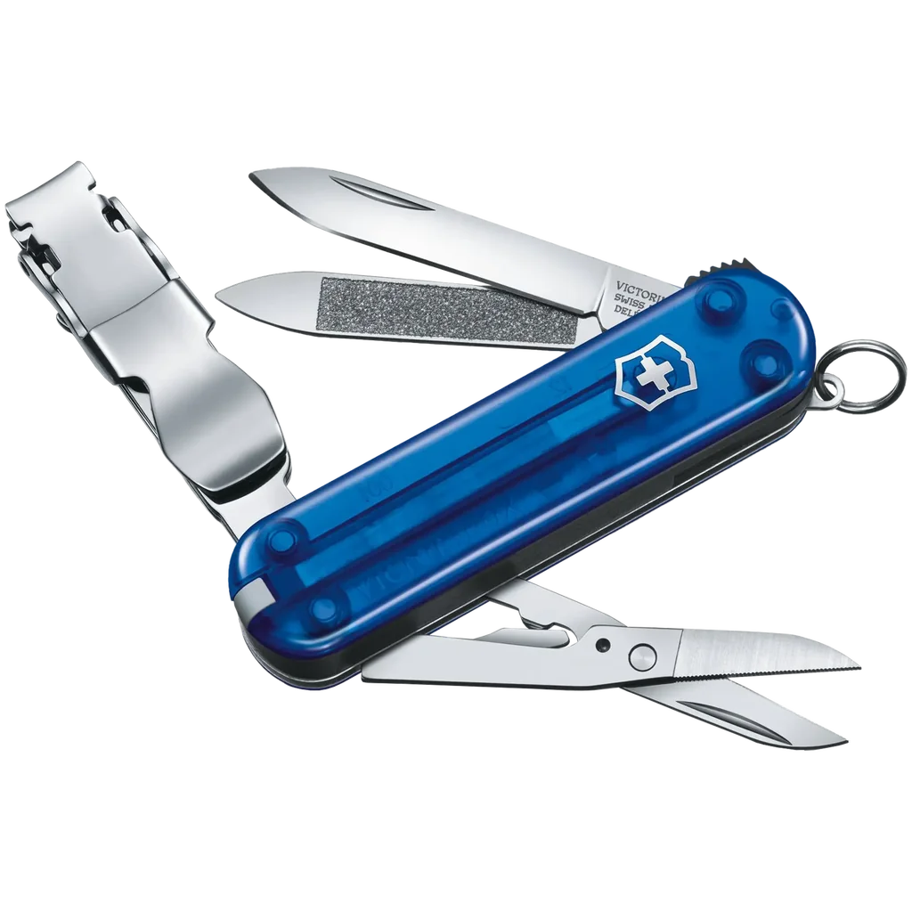 Victorinox NailClip 580, 65 mm, Blue Transparent