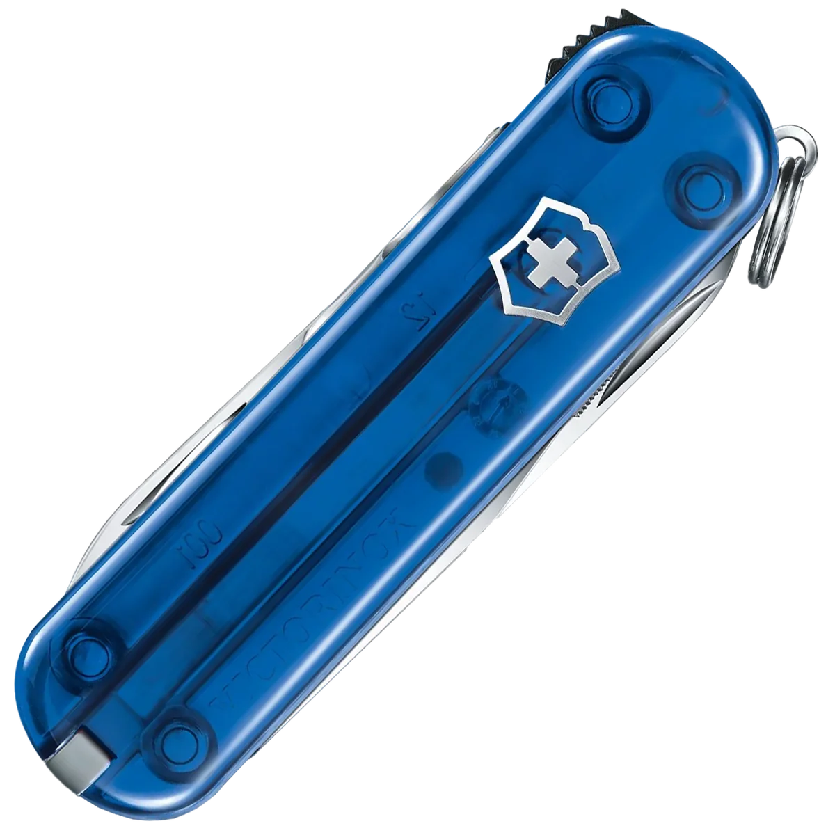 Victorinox NailClip 580, 65 mm, Blue Transparent - Image 2