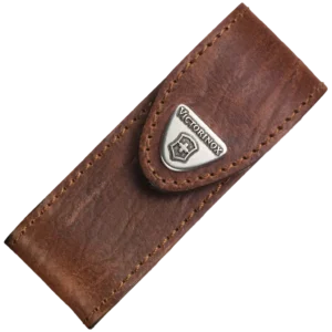 Victorinox Pouch, Leather, 102 mm, Brown