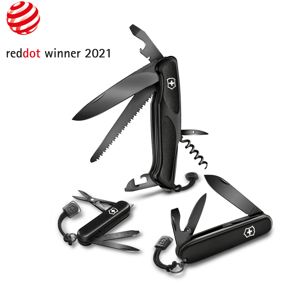 Victorinox Ranger Grip 55, Onyx Black - Image 3