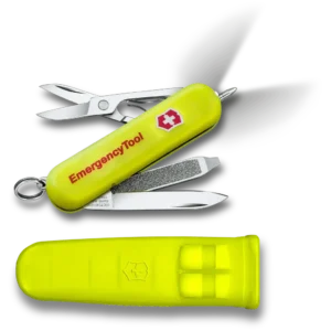 Victorinox Signature Lite, 58 mm, Emergency Tool, yellow luminescent