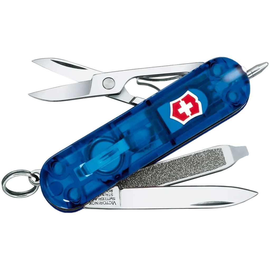 Victorinox Signature Lite, Blue Translucent