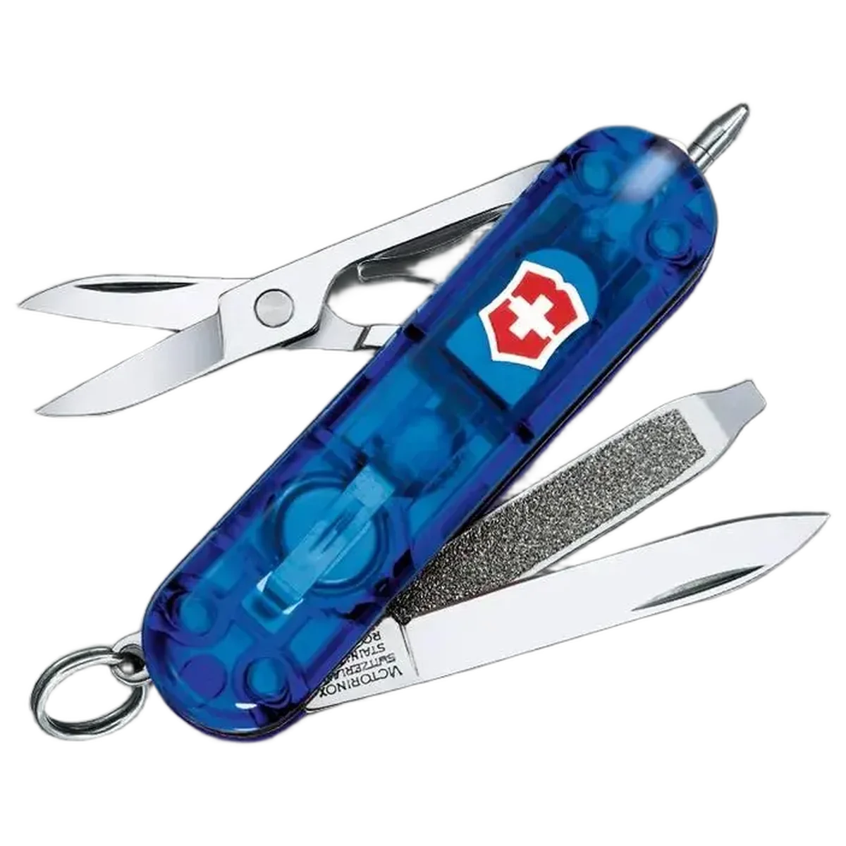 Victorinox Signature Lite, Blue Translucent - Image 2