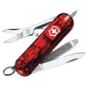Victorinox Signature Lite, Red Translucent - Image 2