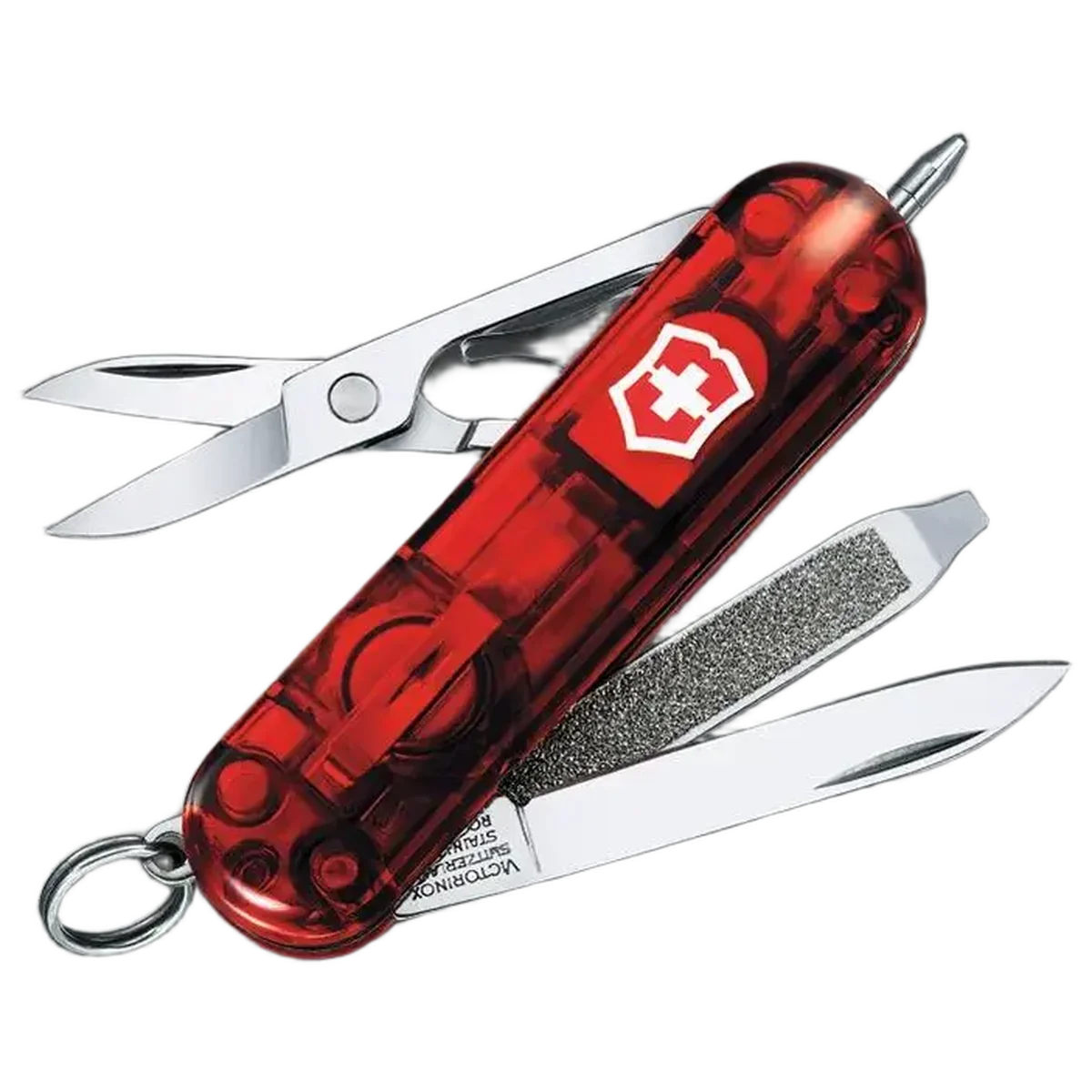 Victorinox Signature Lite, Red Translucent - Image 2