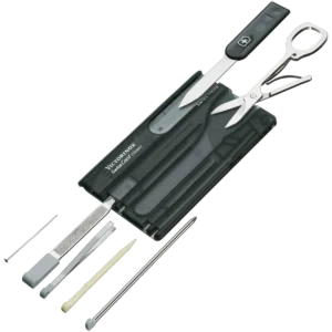Alternative view of Victorinox Swiss Card Black Transparent