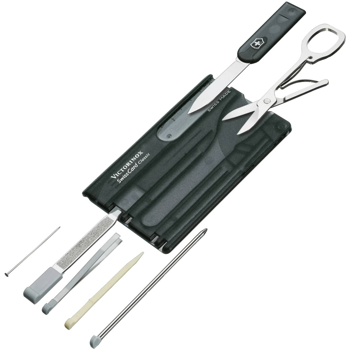 Victorinox Swiss Card Black Transparent - Image 2