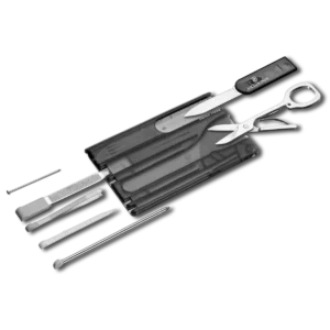 Victorinox Swiss Card Black Transparent - Image 3