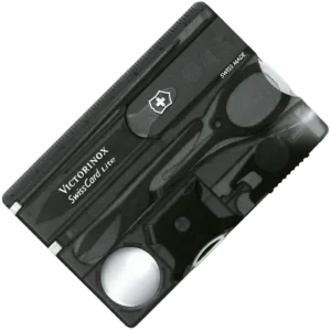Victorinox Swiss Card Lite Black Transparent
