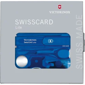 Victorinox Swiss Card Lite Blue Transparent - Image 2
