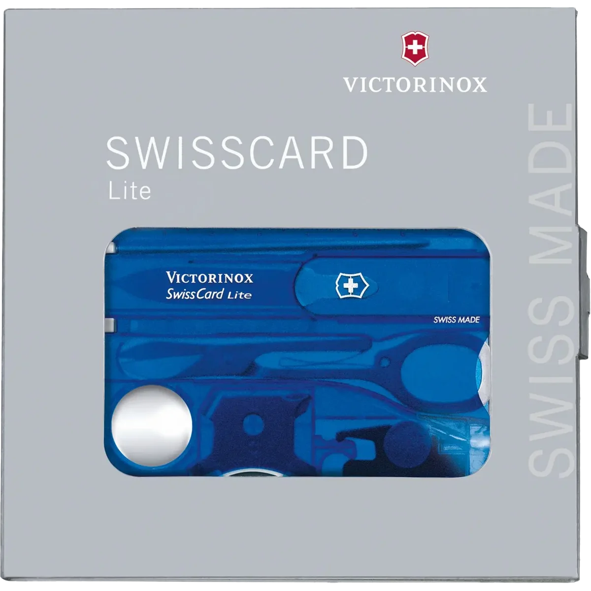 Victorinox Swiss Card Lite Blue Transparent - Image 2