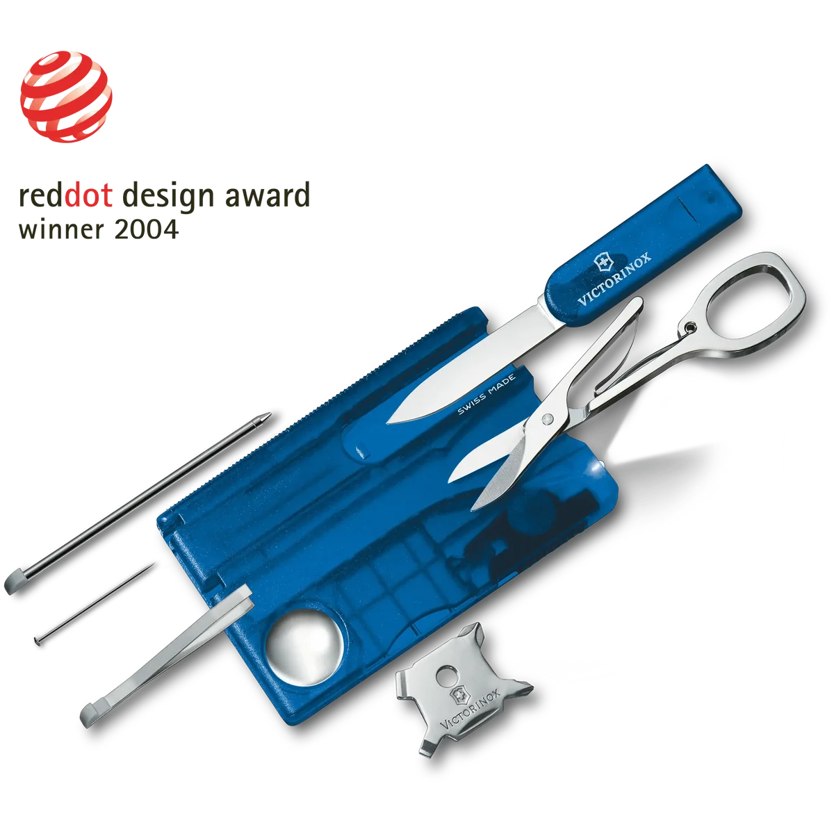 Victorinox Swiss Card Lite Blue Transparent - Image 3