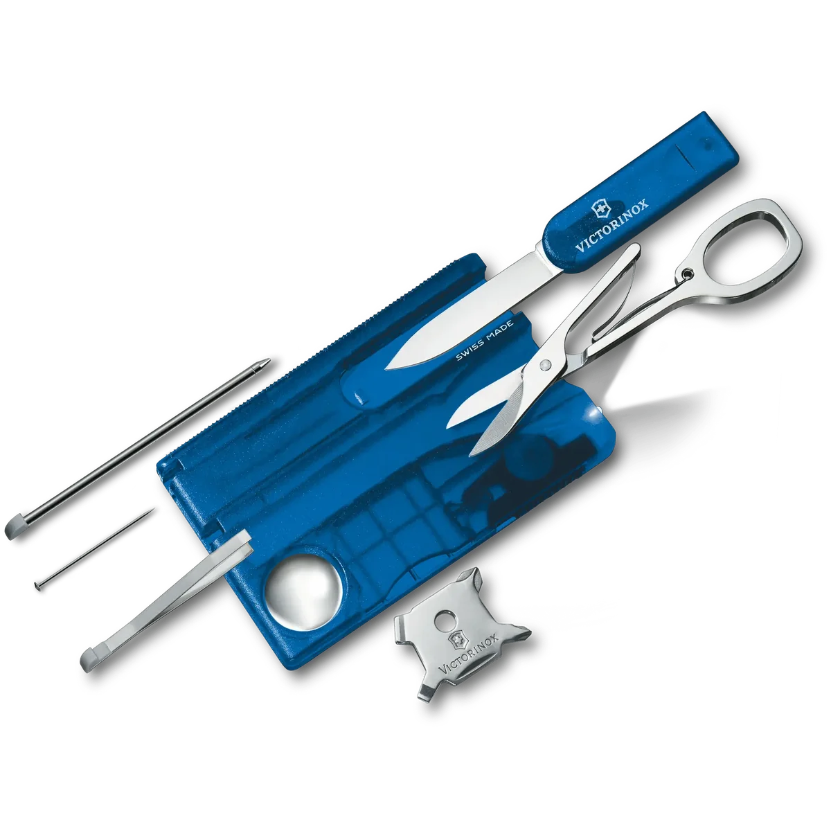 Victorinox Swiss Card Lite Blue Transparent - Image 2
