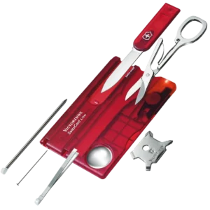 Victorinox Swiss Card Lite Red Transparent - Image 2