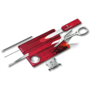 Victorinox Swiss Card Lite Red Transparent - Image 4