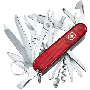Victorinox Swiss Champ, Red Translucent