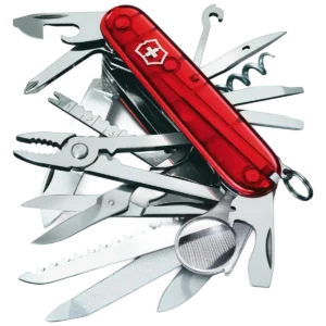 Victorinox Swiss Champ, Red Translucent - Image 3
