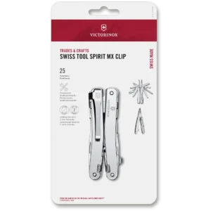Victorinox Swiss Tool Spirit MX Clip, silver - Image 8