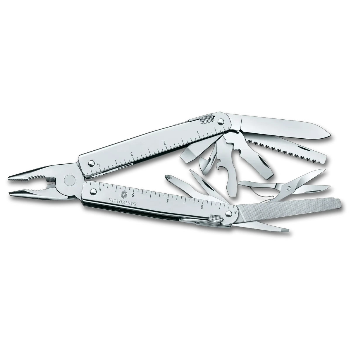 Victorinox Swiss Tool, X Plus, Ratchet, 115 mm, Leather Pouch - Image 4