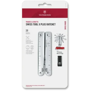 Victorinox Swiss Tool, X Plus, Ratchet, 115 mm, Nylon Pouch - Image 7