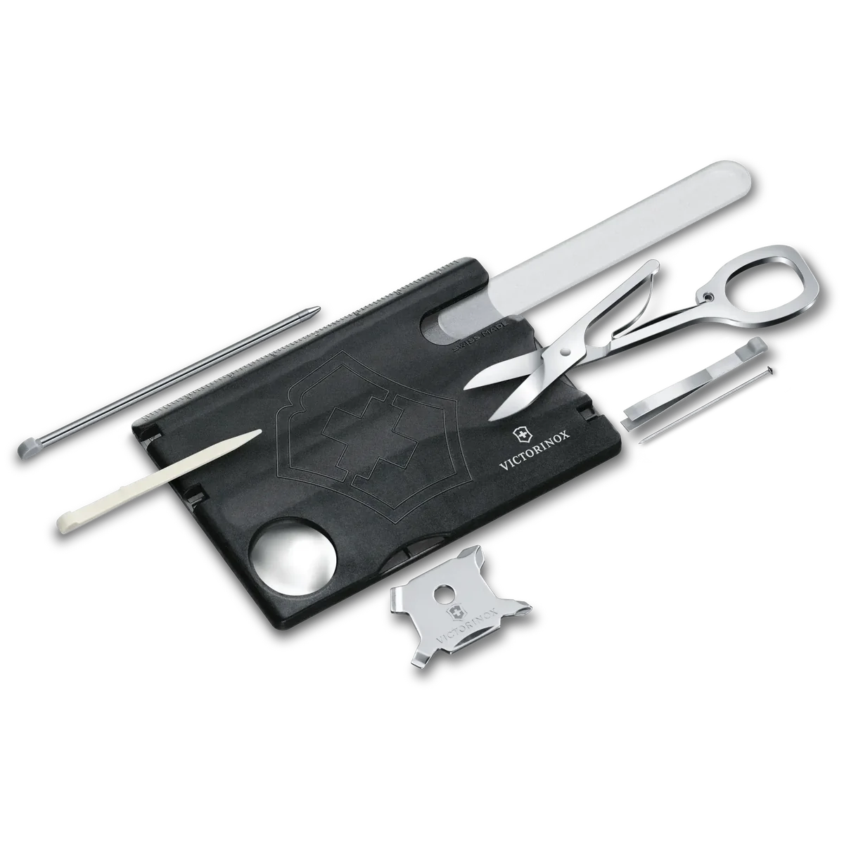 Victorinox Swisscard Nailcare Black Transparent - Image 2