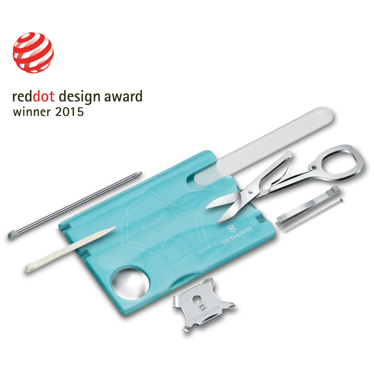 Victorinox Swisscard Nailcare Ice Blue Translucent - Image 4