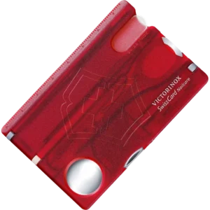 Victorinox Swisscard Nailcare Red Transparent