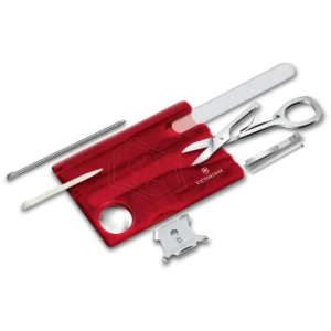 Victorinox Swisscard Nailcare Red Transparent - Image 2