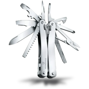 Victorinox SwissTool Spirit X with Leather Pouch - Image 5