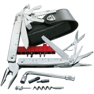 Victorinox SwissTool X Plus with Leather Pouch - Image 4
