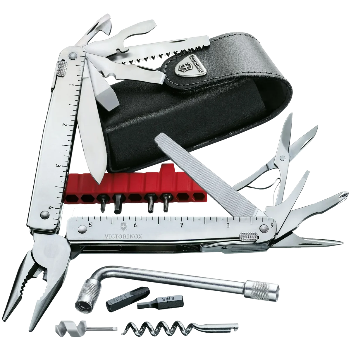 Victorinox SwissTool X Plus with Leather Pouch - Image 4