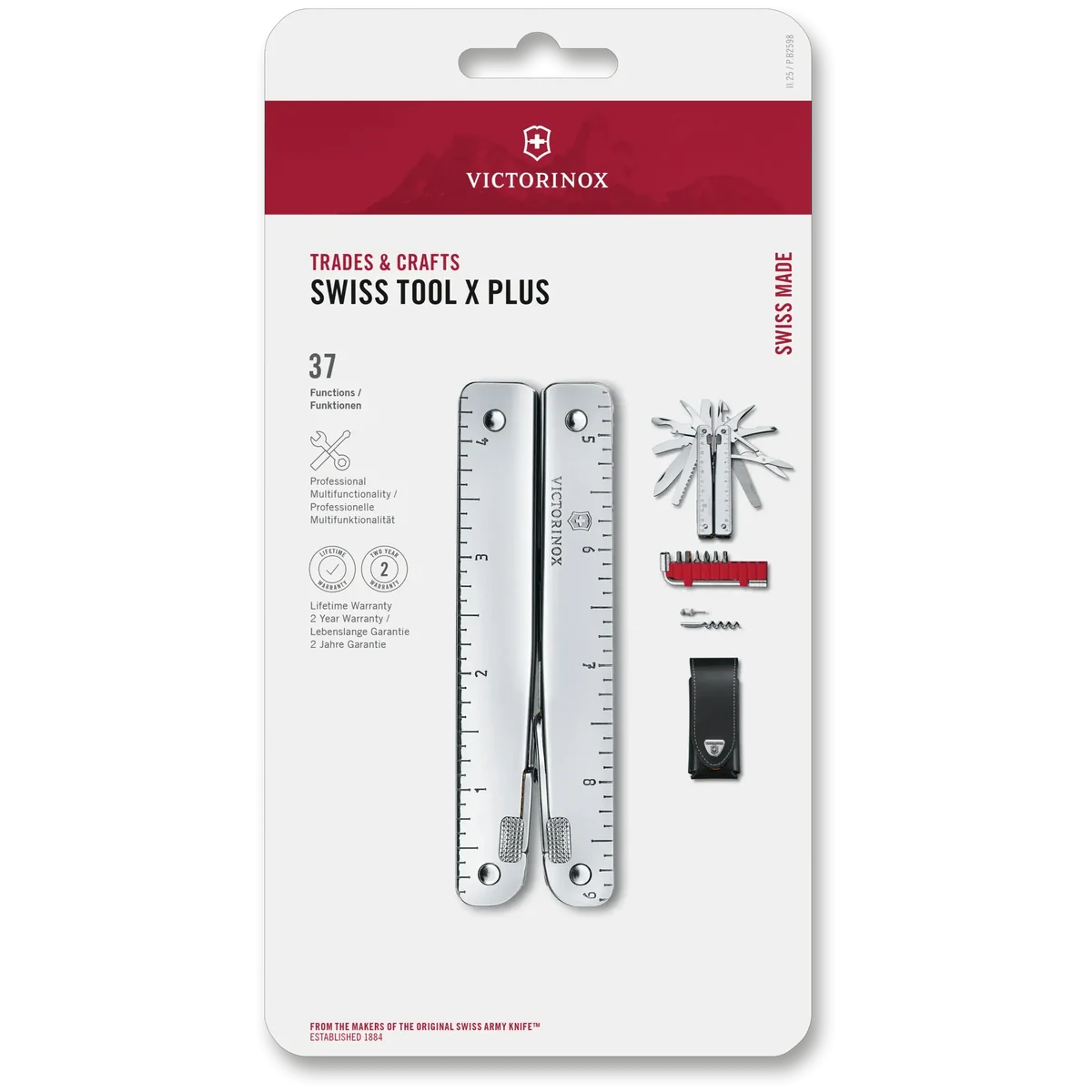 Victorinox SwissTool X Plus with Leather Pouch - Image 11